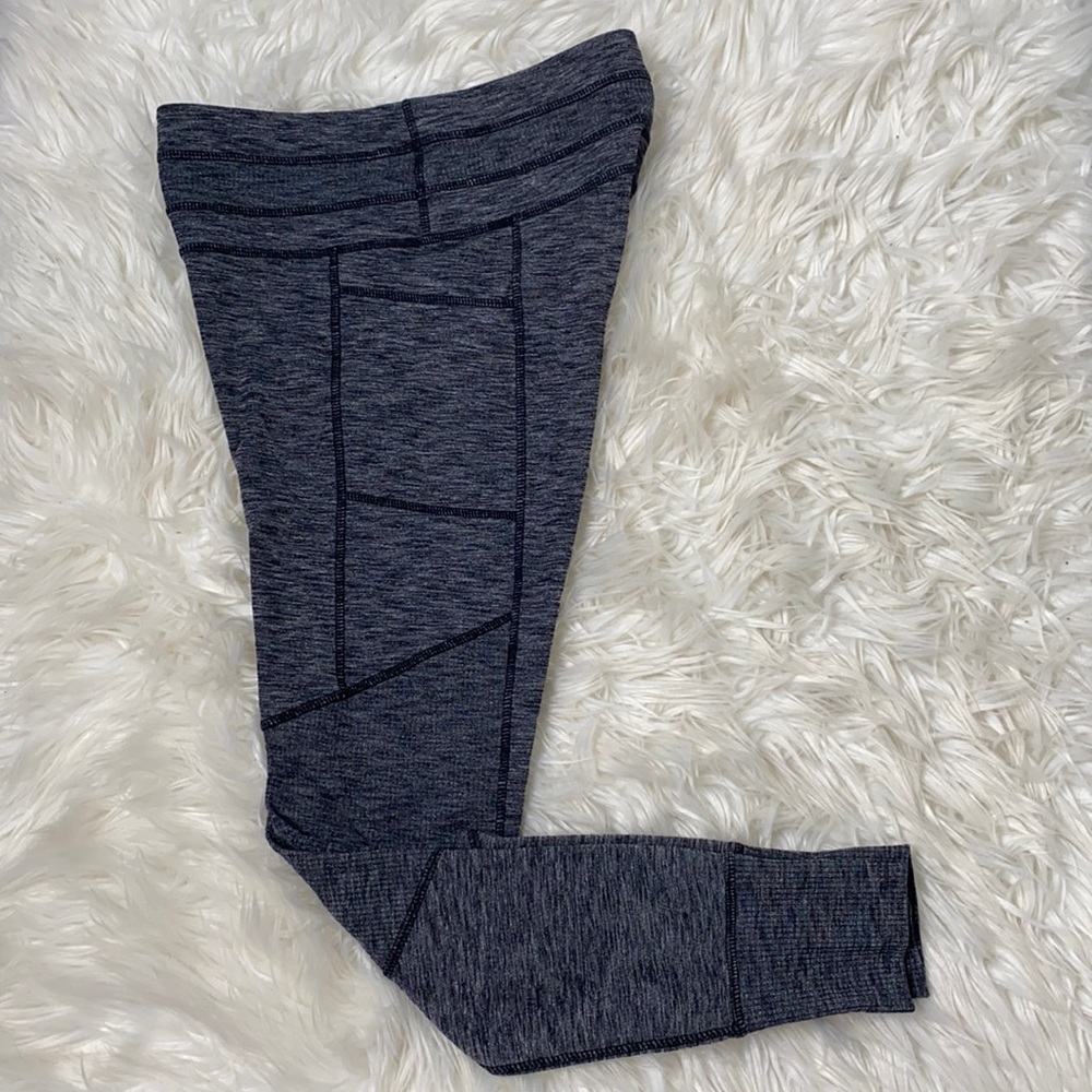ATHLETA CHARCOAL GRAY LEGGINGS
